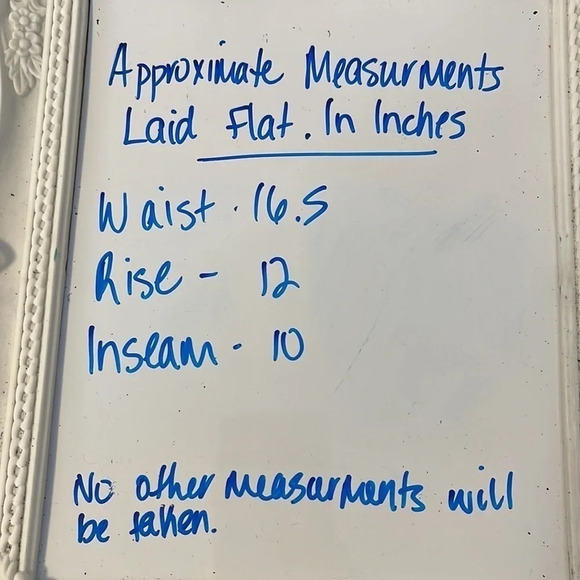 RUSTLER Upcycled Cutoff Jean Shorts Blue Mid Wash Denim Distressed Size 34 - Picture 9 of 10